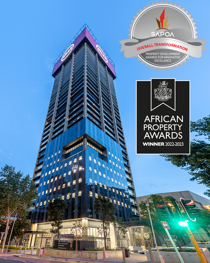 001 TOWERS MAIN PORTRAIT WITH AWARDS